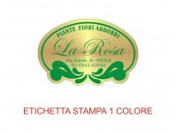 Etichette adesive per fioristi, fiorai e vivaisti (mm 39x26)  (cod.30G)